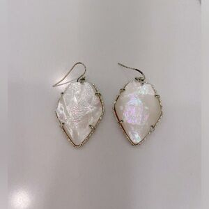 Kendra Scott Earrings - gold and pearl